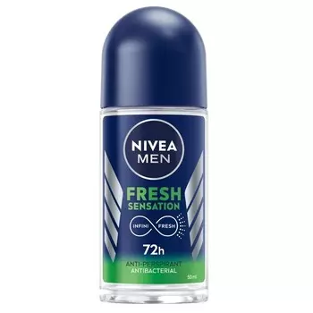 Nivea Men, Шариковый антиперспирант Fresh Sensation, 50 мл