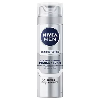 Nivea Men Skin Protection защитная пена для бритья, 200 мл