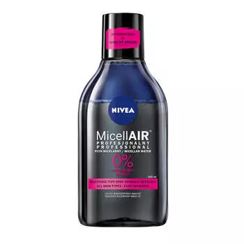 Nivea MicellAir Skin Breathe профессиональный мицеллярный флюид - водостойкий макияж 400мл