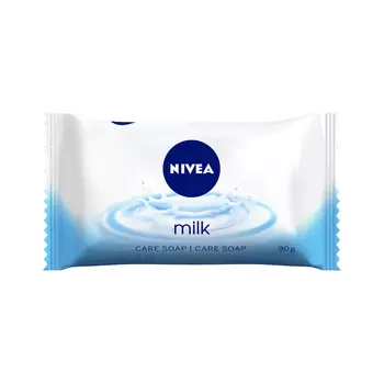 Nivea Milk ухаживающее твердое мыло, 90 г