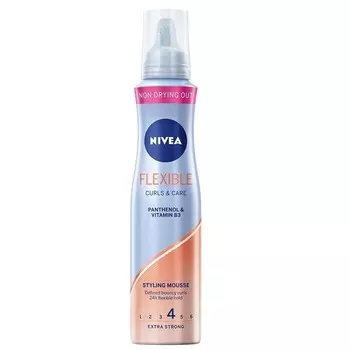 Nivea, Мусс для волос Flexible Curls & Care 150мл