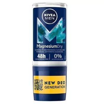 Nivea, Мужской антиперспирант Magnesium Dry шариковый 50мл