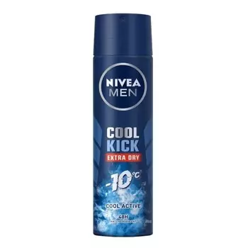 Nivea Мужской дезодорант Cool Kick Spray 150 мл. Джонни и его коллеги по работе с людьми, White
