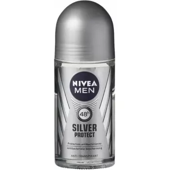 Nivea Мужской дезодорант-ролик Silver Protect Dynamic Power 50 мл