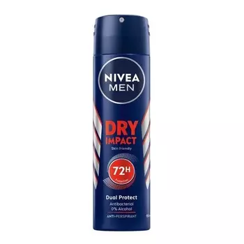 Nivea Мужской дезодорант-спрей Dry Impact 150 мл. Джон Джонс и другие, White
