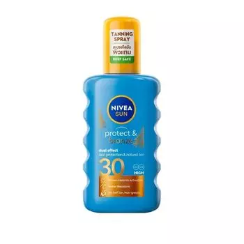 Nivea NIVEA Sun Protect Bronze SPF30 200 мл. , Light Blue