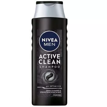 Nivea Очищающий шампунь Men Active Clean 400мл