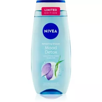 Nivea Освежающее масло для душа Mood Detox - Цветок лотоса и морская соль 250 мл