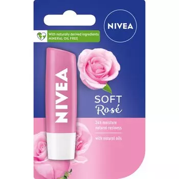 Nivea Питательная губная помада «Мягкая роза» 4,8 г