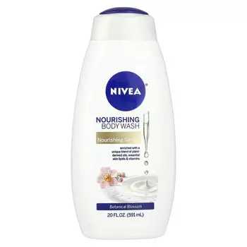 Nivea, Питательный гель для душа, растительные цветы, 591 мл (20 жидк. унц.)