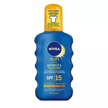 Nivea Protect & Hydrate Солнцезащитный спрей SPF 15 200 мл