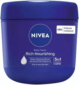Nivea Rich Питательный крем для тела с миндальным маслом 400 мл