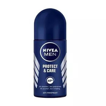 Nivea, Роликовый антиперспирант Men Protect & Care 50 мл