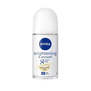 Nivea Roll On Brightening Smooth 8 Super Food 50 мл. , White