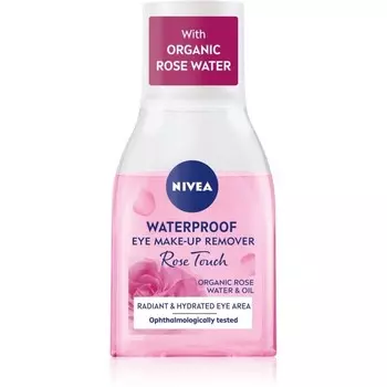 Nivea Rose Touch двухфазное средство для снятия макияжа с глаз 100 мл