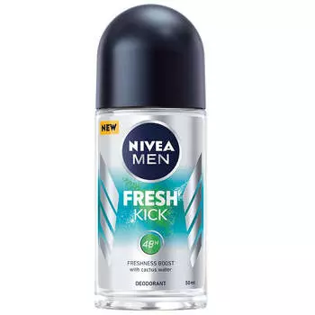 Nivea Шариковый антиперспирант Men Fresh Kick 50мл