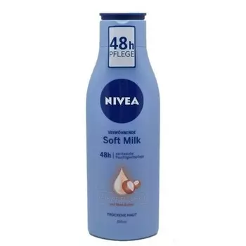 NIVEA Soft Milk Сыворотка для глубокого ухода с маслом ши, 48 часов, увлажняющая, 250 мл