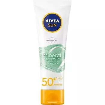 Nivea Солнцезащитный крем для лица Sun Mineral Uv Protection Spf 50+ - 50 мл