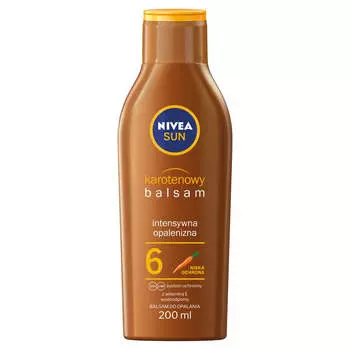 Nivea Солнцезащитный лосьон с каротином SPF6 200мл
