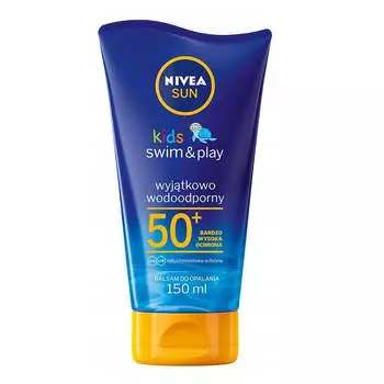 Nivea Солнцезащитный лосьон Sun Kids Swim & Play для детей SPF50+ 150мл
