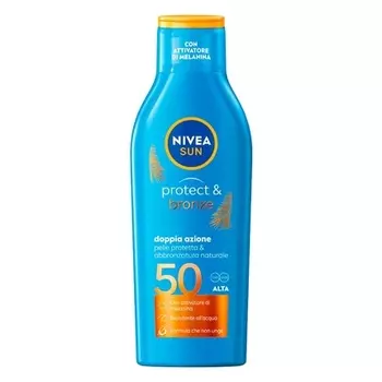 NIVEA SUN Protect & Bronze Солнцезащитный крем SPF 50 200 мл