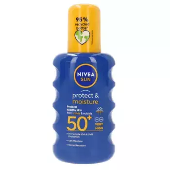 Nivea Sun Protect & Moisture Spf 50+ Спрей 200 мл Защита от солнца