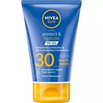 Nivea Sun To Go Карманное солнцезащитное молочко SPF 30 50 мл