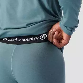 Низ базового слоя средней плотности Spruces Merino 3/4 – для мужчин Backcountry, синий