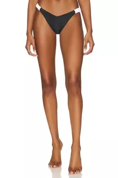 Низ бикини BEACH RIOT Pheobe Bikini Bottom, цвет Black & White