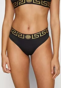 Низ бикини Bottom Versace, черный