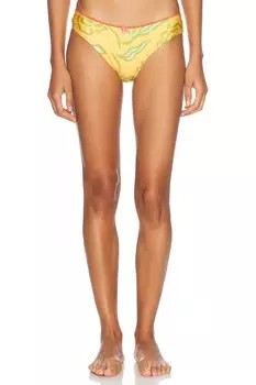 Низ бикини Дафны Solid & Striped, цвет Hibiscus Print