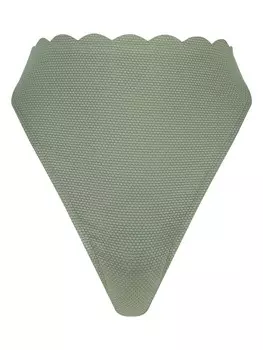 Низ бикини Hunkemller Hose Scallop, зеленый