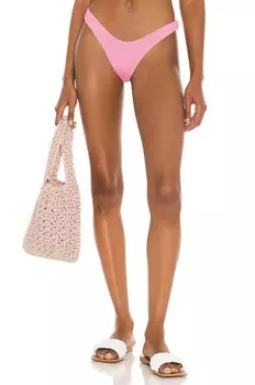 Низ бикини It's Now Cool The 90's Pant Bikini Bottom, цвет Crinkle Pink