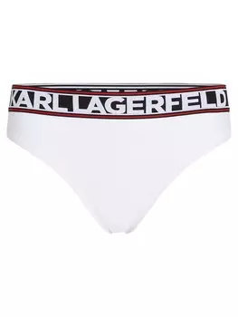 Низ бикини Karl Lagerfeld, белый