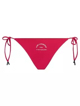 Низ бикини Karl Lagerfeld Bikini Bottoms Rue St-Guillaume, красный