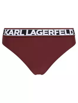 Низ бикини Karl Lagerfeld, бордовый