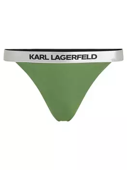 Низ бикини Karl Lagerfeld, зеленый