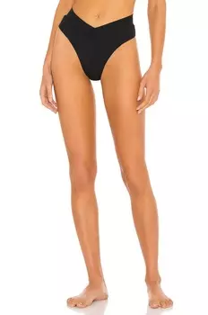 Низ бикини L*SPACE Court Bitsy, черный