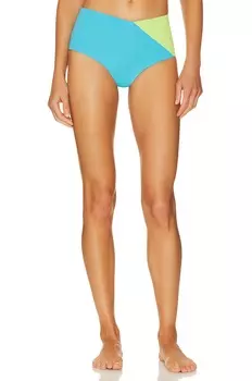 Низ бикини L*SPACE High Tide, цвет Island & Cucumber