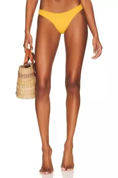 Низ бикини L*SPACE Whiplash, цвет Sunshine Gold