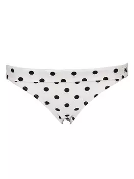 Низ бикини LASCANA Hose, белый/черный