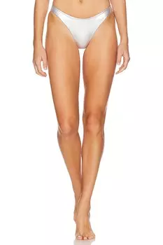 Низ бикини наталия Superdown, серебряный