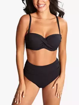 Низ бикини Panache Spirit High Waist Brazilian Bikini, черный