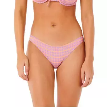 Низ бикини Rip Curl Isles Plaid Full, фиолетовый