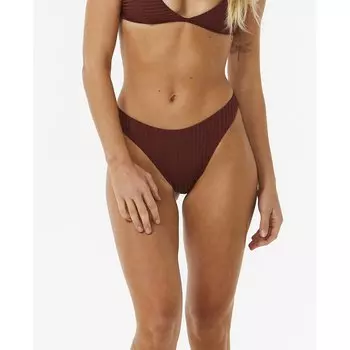 Низ бикини Rip Curl Premium Surf Hi Leg Skimpy, коричневый