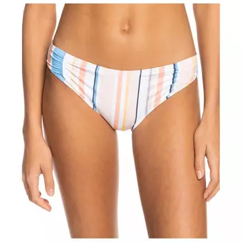 Низ бикини Roxy Women's Printed Beach Classics Hipsterbasic, цвет Peach Whip Sand Stripper