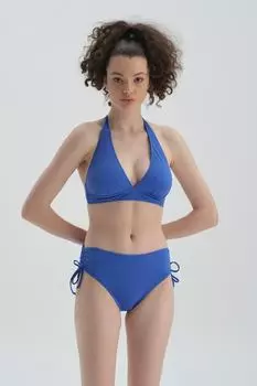 Низ бикини с завязками по бокам Sax для женщин Dagi, темно-синий