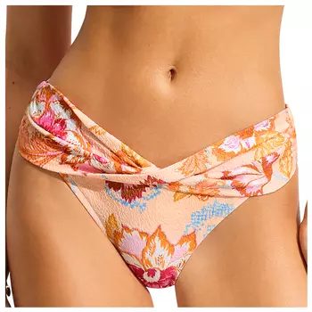 Низ бикини Seafolly Spring Festival Twist Band Mini Hipster Pant, цвет Nectar