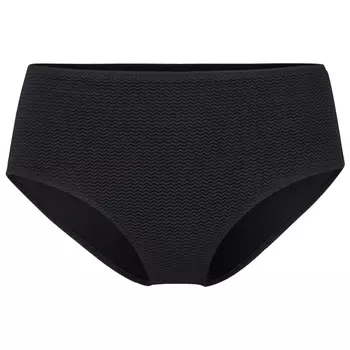 Низ бикини Seafolly Women's Sea Dive Wide Side Retro, черный