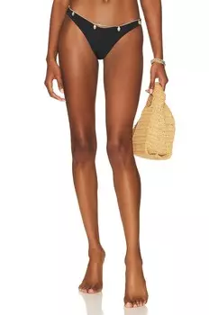 Низ бикини Seashell Alana Cheeky Bikini Bottom, черный